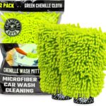 Chemical Guys, Chenille Microfiber Wash Mitt for Cars, Scratch-Free, 2 Pack